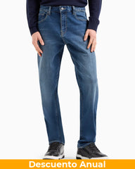 Jean Men Indigo Denim Armani Exchange Jeans
