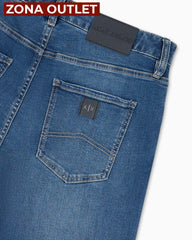 Jean Men Indigo Denim Armani Exchange Jeans