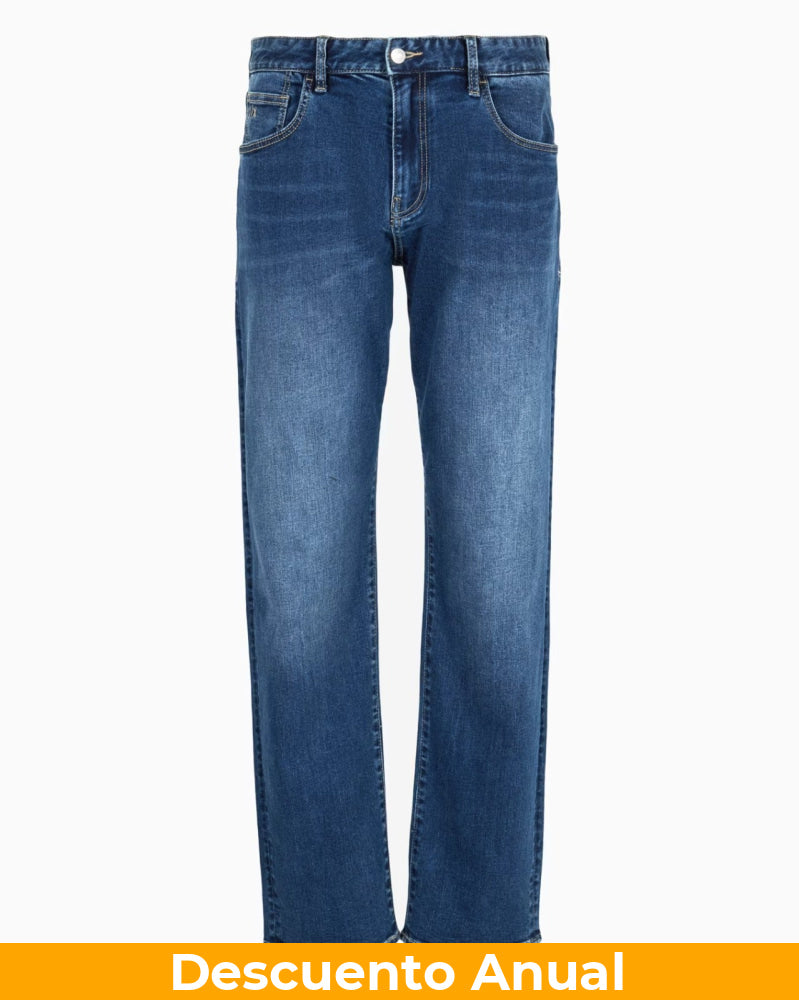 Jean Men Indigo Denim Armani Exchange Jeans