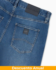 Jean Men Indigo Denim Armani Exchange Jeans