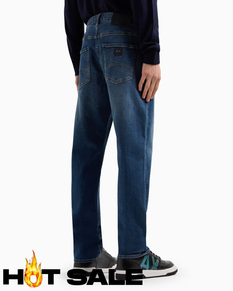 Jean Men Indigo Denim Armani Exchange Jeans