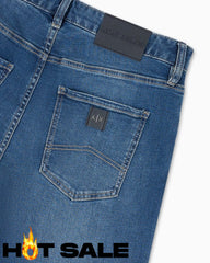 Jean Men Indigo Denim Armani Exchange Jeans