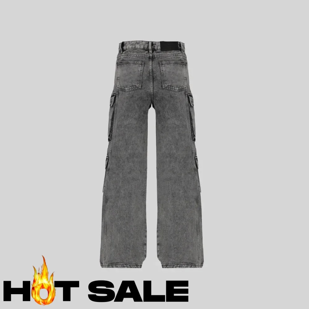 Jean Mujer Clemont Marea Gris L Pantalones
