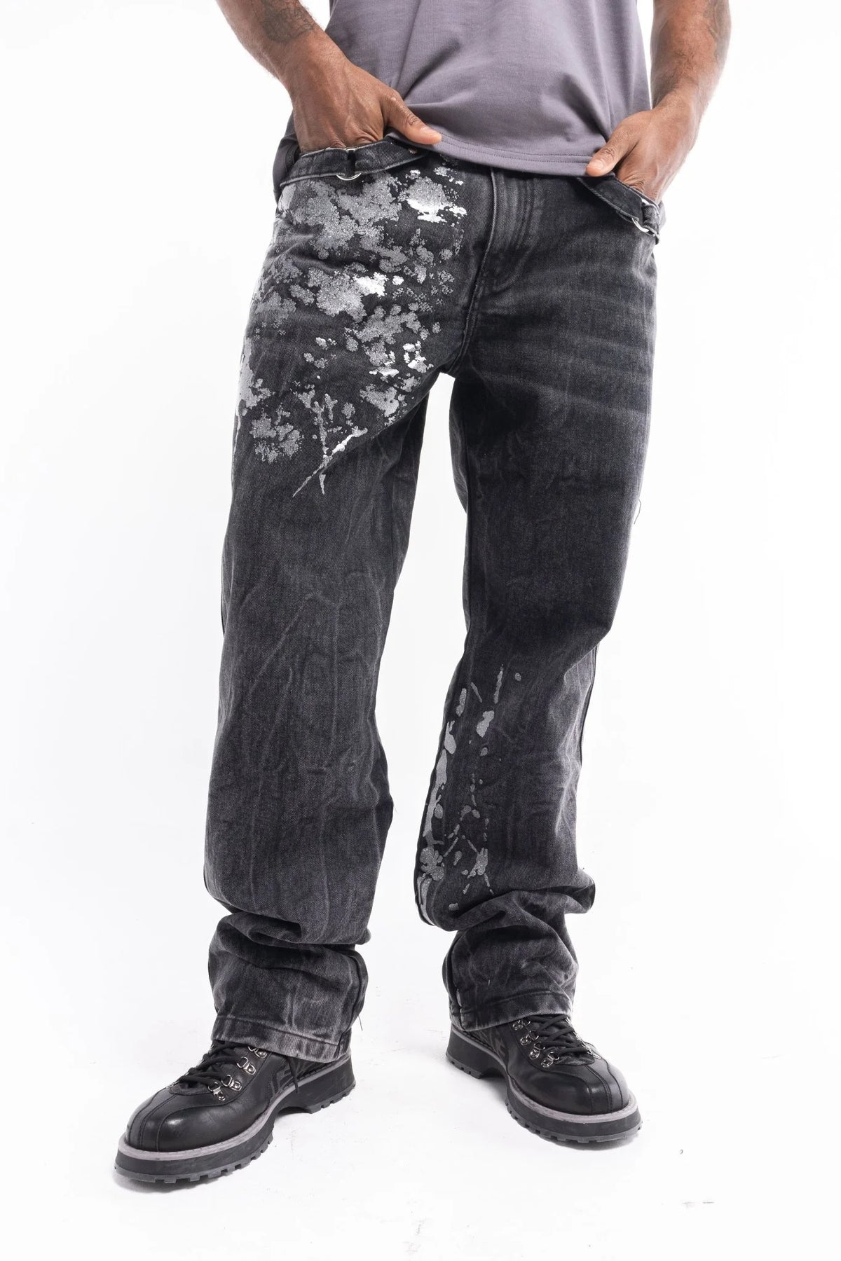 Jean Men Fxckboy Glitter Win