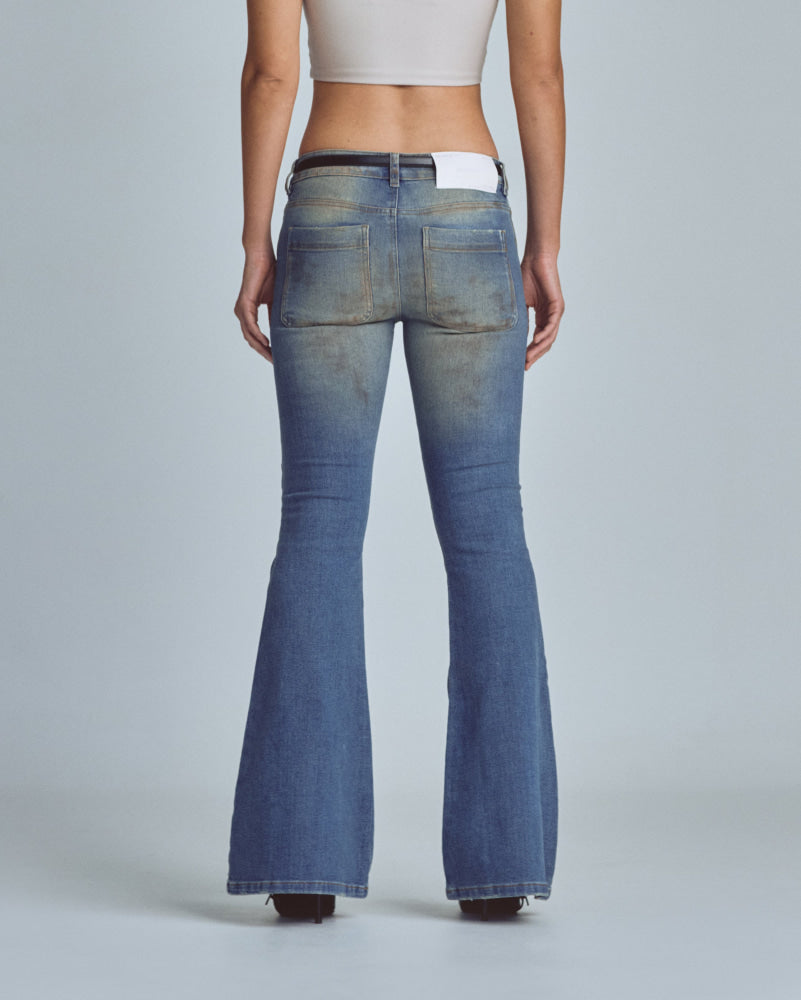 Jeans Women Undergold W Stardust Studio Flare Jeans