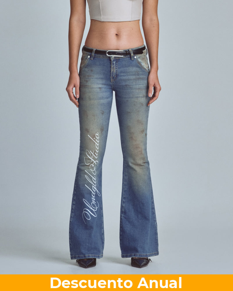 Jeans Women Undergold W Stardust Studio Flare Jeans