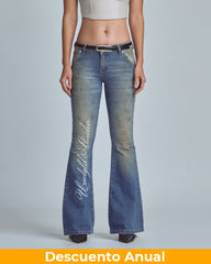 Jeans Women Undergold W Stardust Studio Flare Jeans