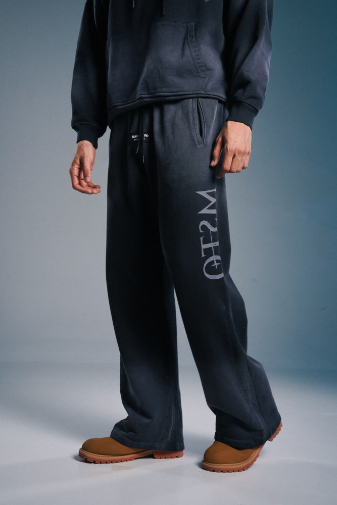 Jogger Oversize Recto Manifesto Acid Wash Camiseta