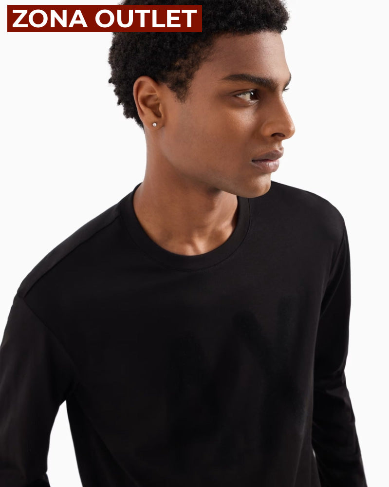 Long-Shirt Men Black Armani Exchange Camibuzo