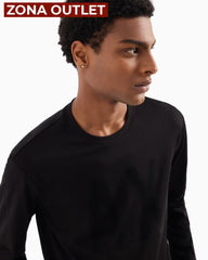 Long-Shirt Men Black Armani Exchange Camibuzo