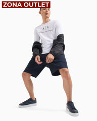 Long-Shirt Men White Armani Exchange Camibuzo