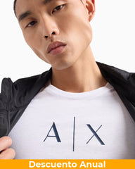 Long-Shirt Men White Armani Exchange Camibuzo