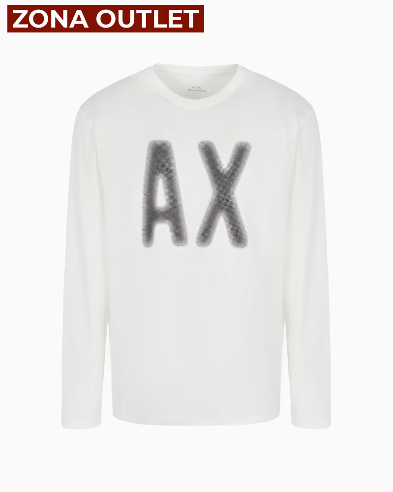Long-Shirt Men White Armani Exchange Camibuzo