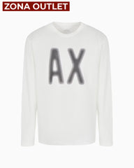 Long-Shirt Men White Armani Exchange Camibuzo