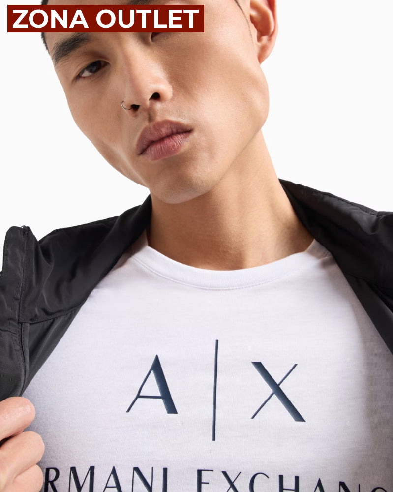 Long-Shirt Men White Armani Exchange Camibuzo