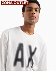 Long-Shirt Men White Armani Exchange Camibuzo