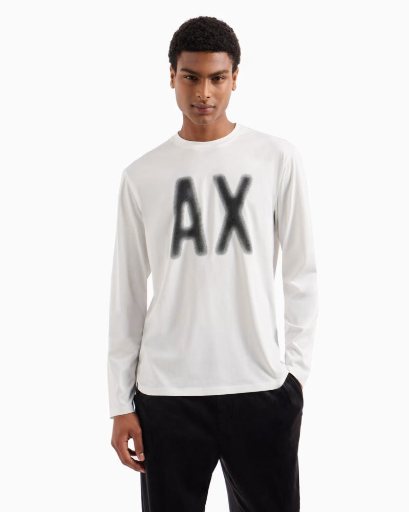 Long-Shirt Men White Armani Exchange Camibuzo