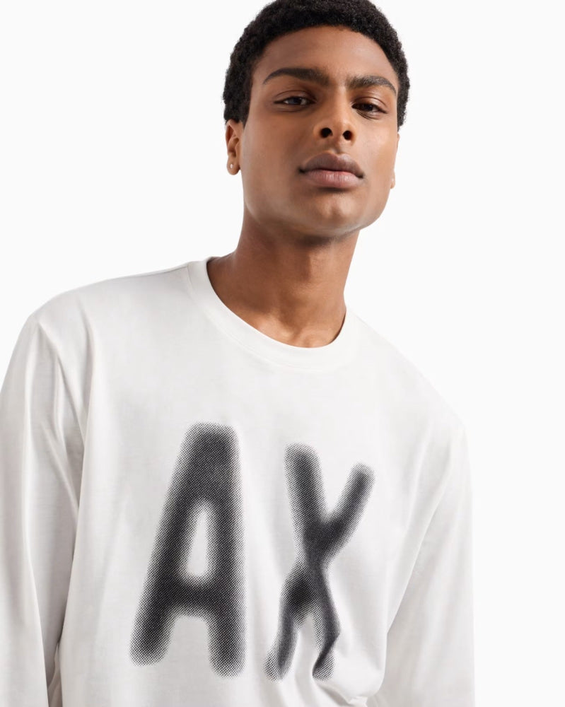 Long-Shirt Men White Armani Exchange Camibuzo