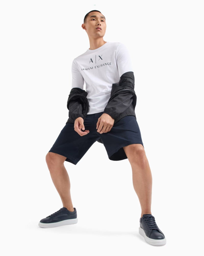 Long-Shirt Men White Armani Exchange Camibuzo