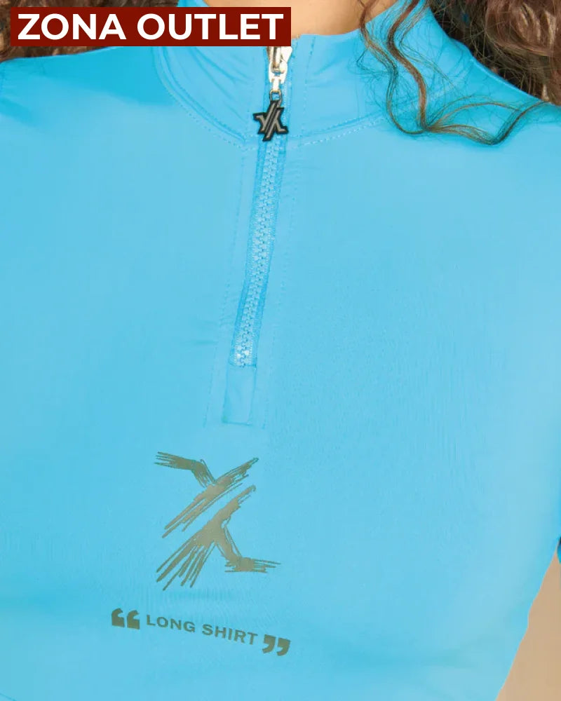 Long Shirt Y/OUT Crop Top