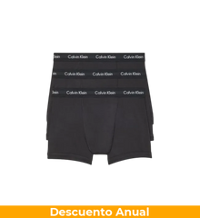 Pack x3 Boxer Calvin Klein Black XL Ropa Interior