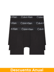 Pack x3 Boxer Calvin Klein Black XL Ropa Interior