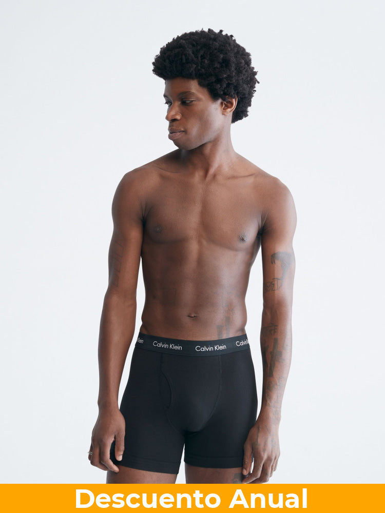 Pack x3 Boxer Calvin Klein Black XL Ropa Interior