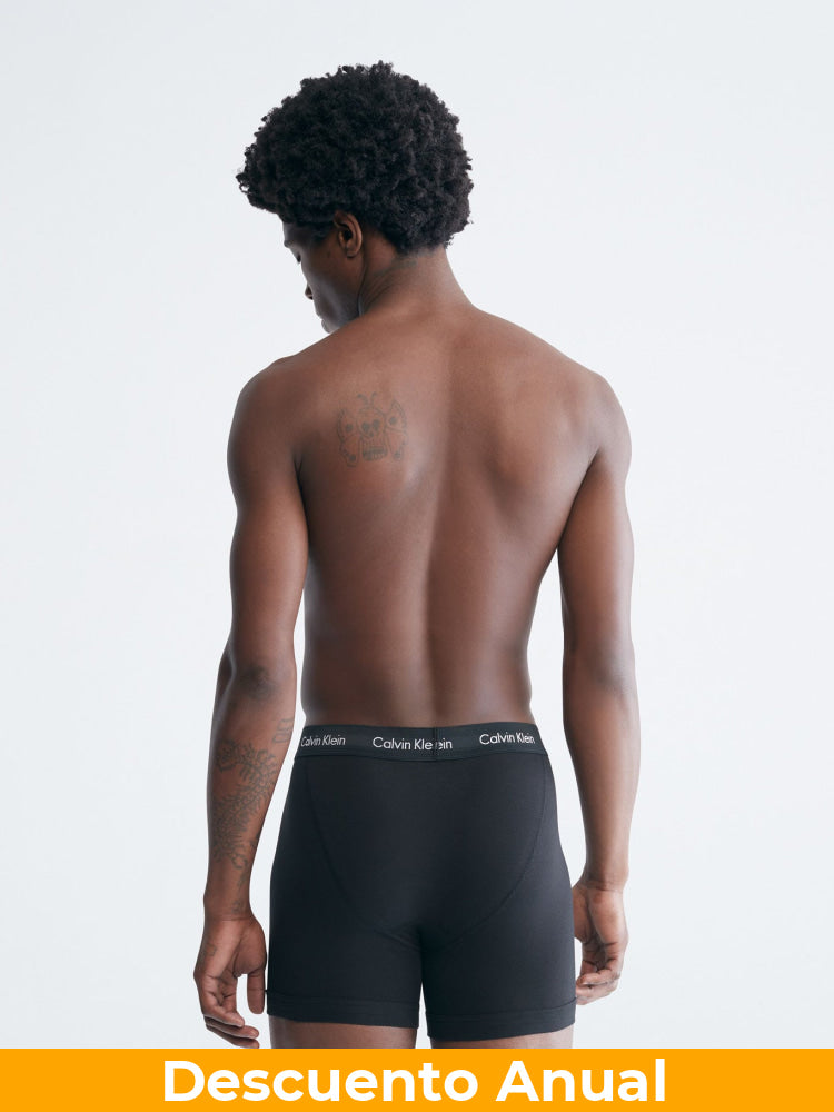 Pack x3 Boxer Calvin Klein Black XL Ropa Interior
