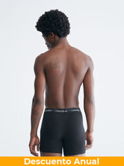 Pack x3 Boxer Calvin Klein Black XL Ropa Interior