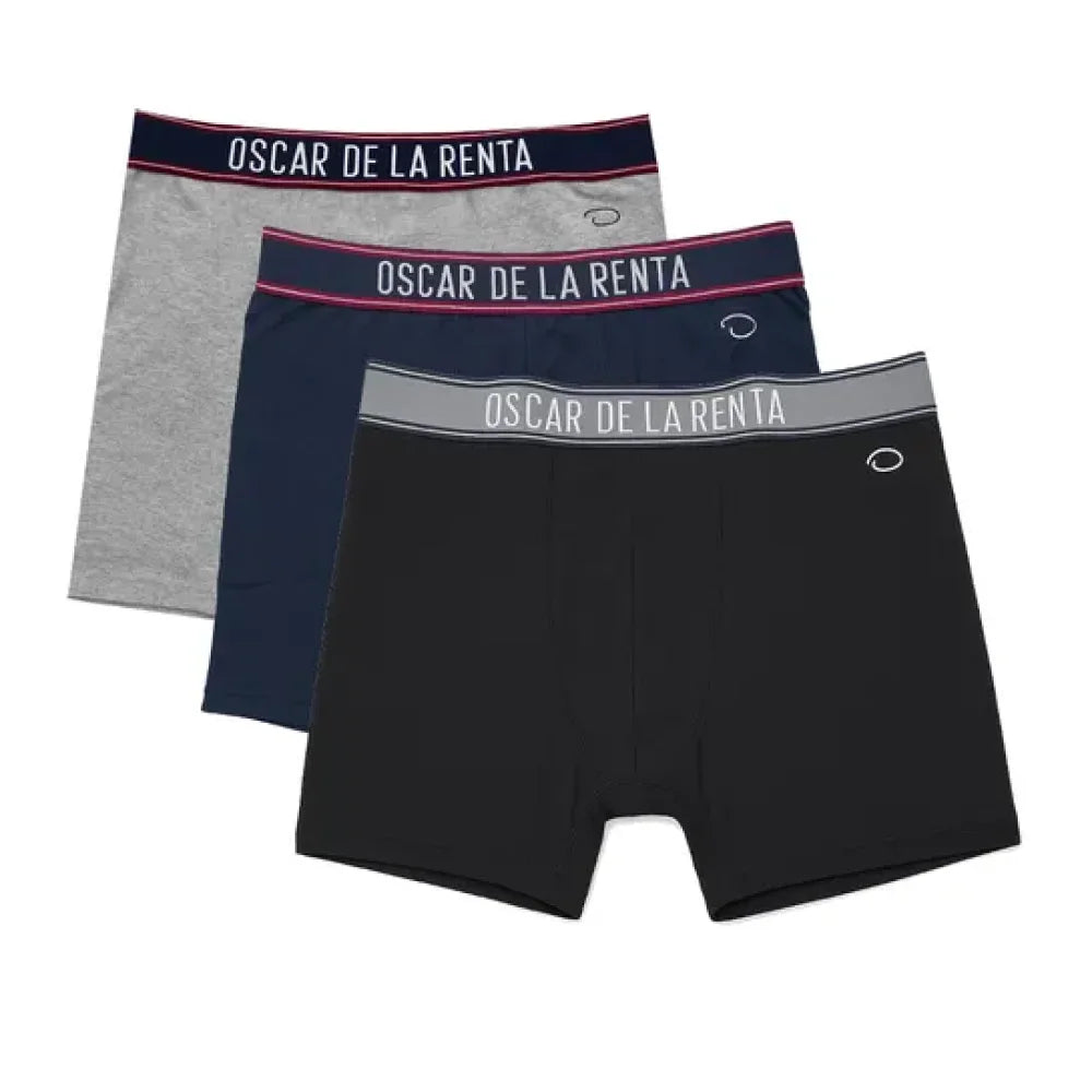 Pack x3 Boxer Oscar De La Renta - M - Ropa Interior