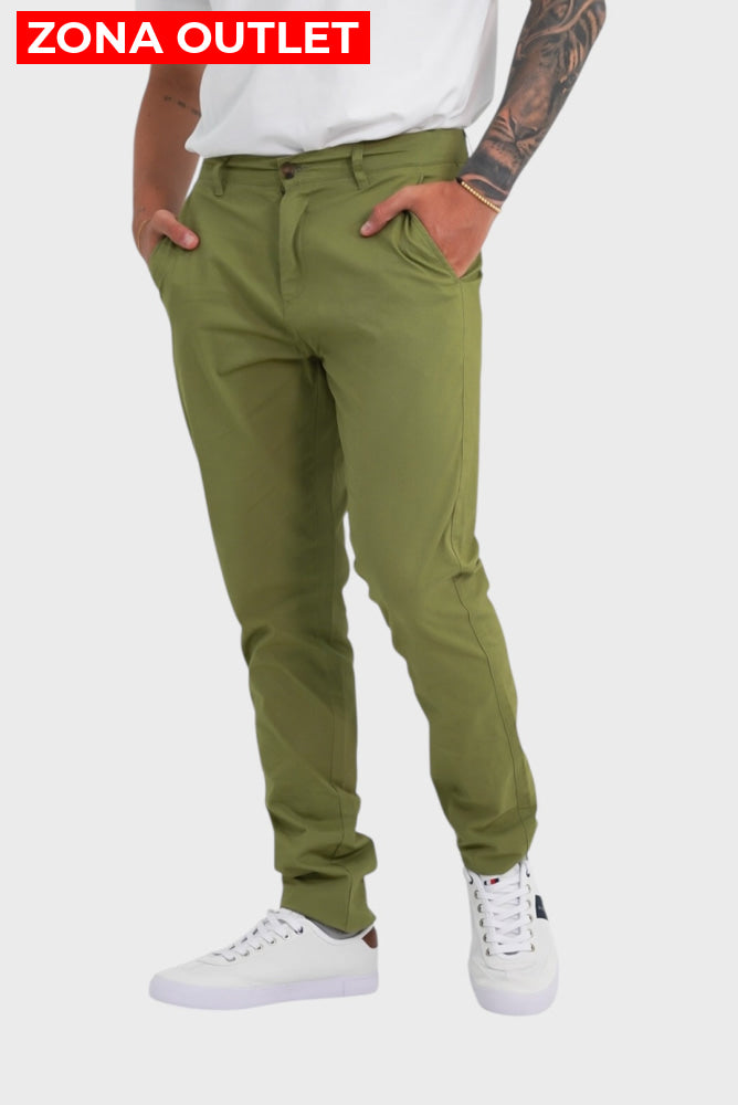 Pantalón Brooksfield Olive Pantalones