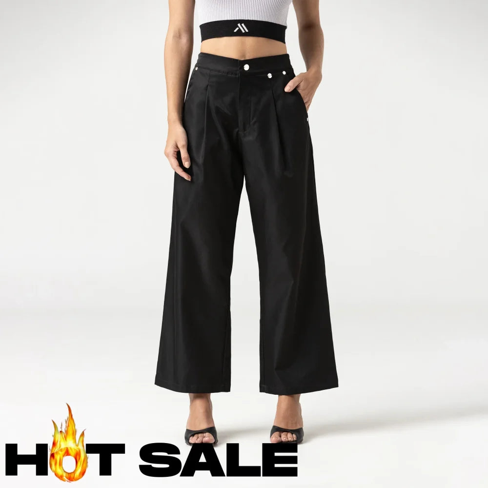 Pantalon Mujer Monastery BlackDown Pantalones