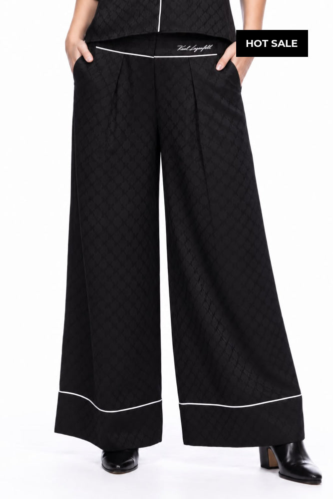 Pantalon Negro Mujer Karl Lagerfeld - Pantalones