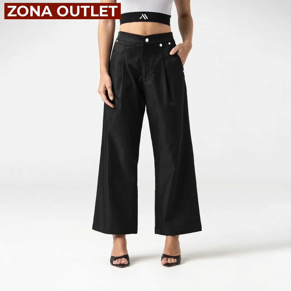 Pantalon Mujer Monastery BlackDown Pantalones