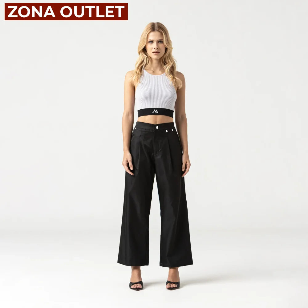 Pantalon Mujer Monastery BlackDown Pantalones