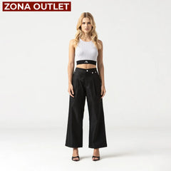 Pantalon Mujer Monastery BlackDown Pantalones