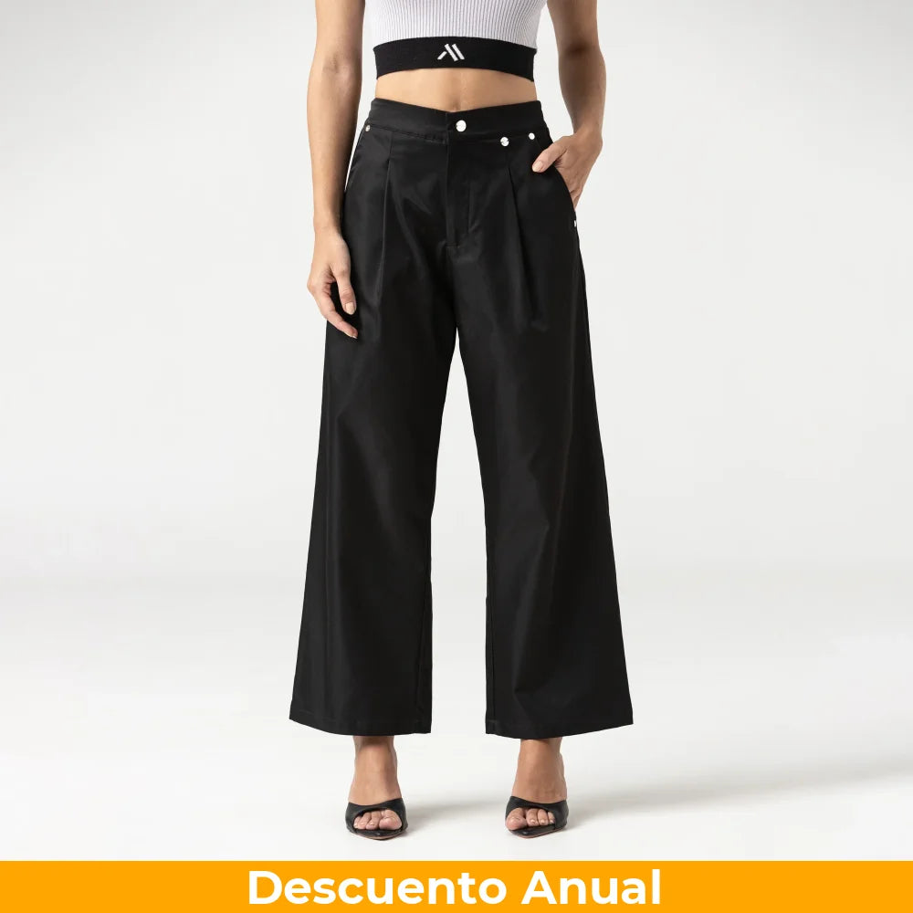 Pantalon Mujer Monastery BlackDown Pantalones