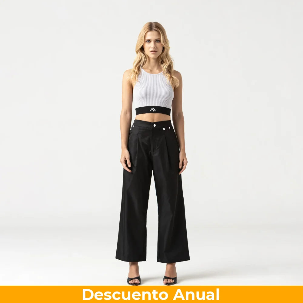 Pantalon Mujer Monastery BlackDown Pantalones