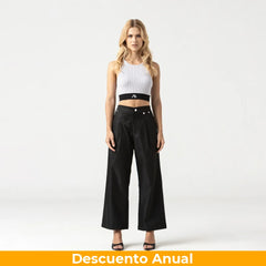Pantalon Mujer Monastery BlackDown Pantalones