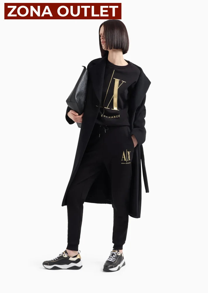 Pants Women Black Armani Exchange L Jogger