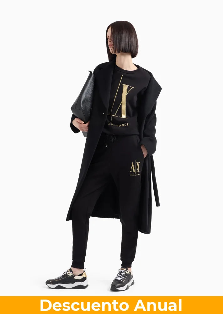 Pants Women Black Armani Exchange L Jogger