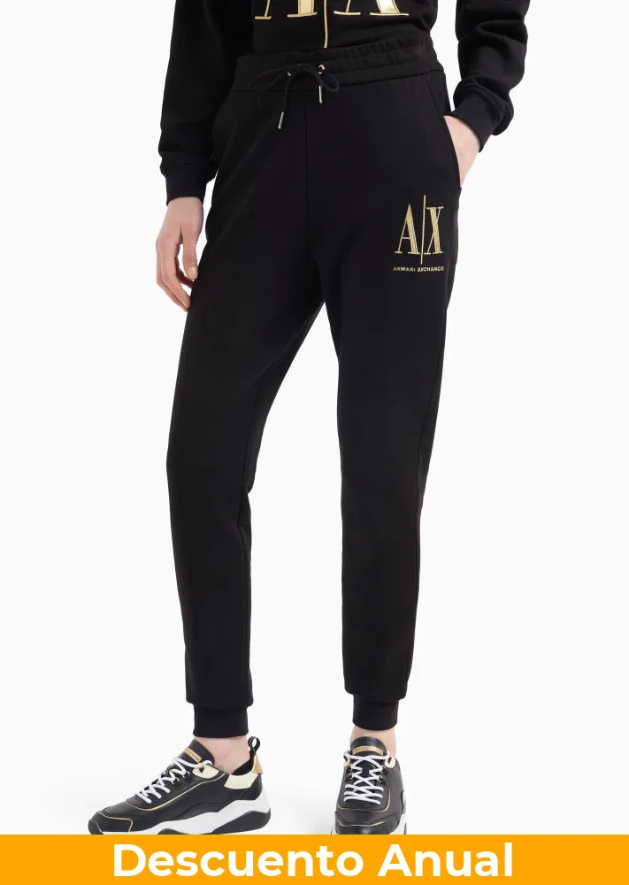 Pants Women Black Armani Exchange L Jogger