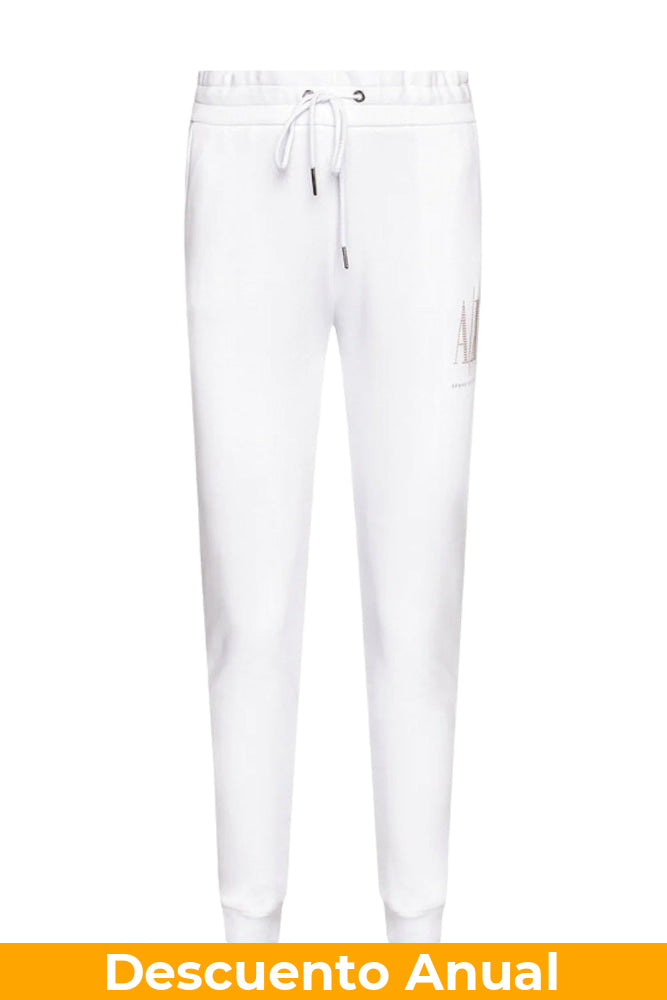 Pants Women White Armani Exchange Jogger