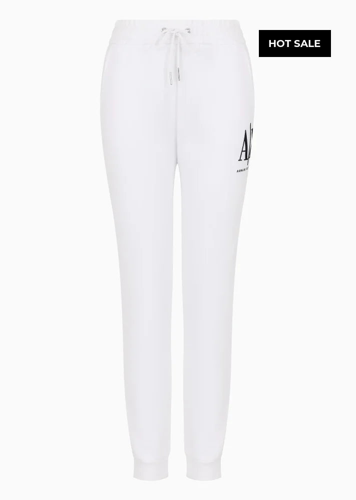 Pants Women White Armani Exchange Jogger