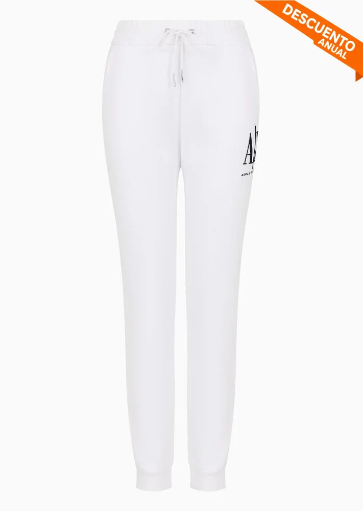 Pants Women White Armani Exchange Jogger