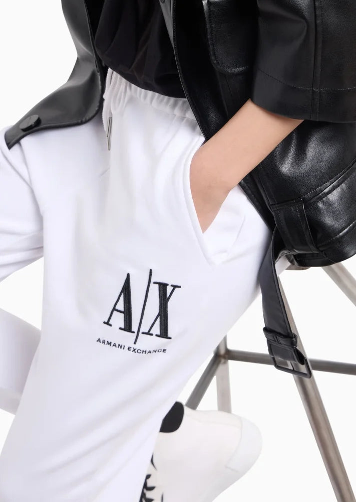 Pants Women White Armani Exchange Jogger