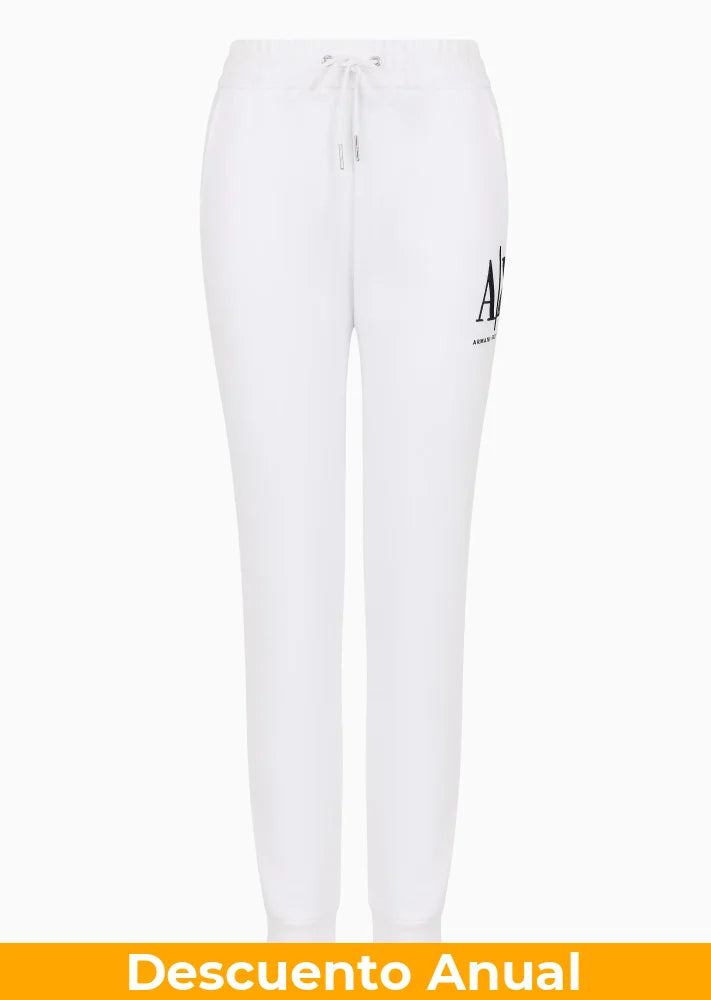 Pants Women White Armani Exchange Jogger