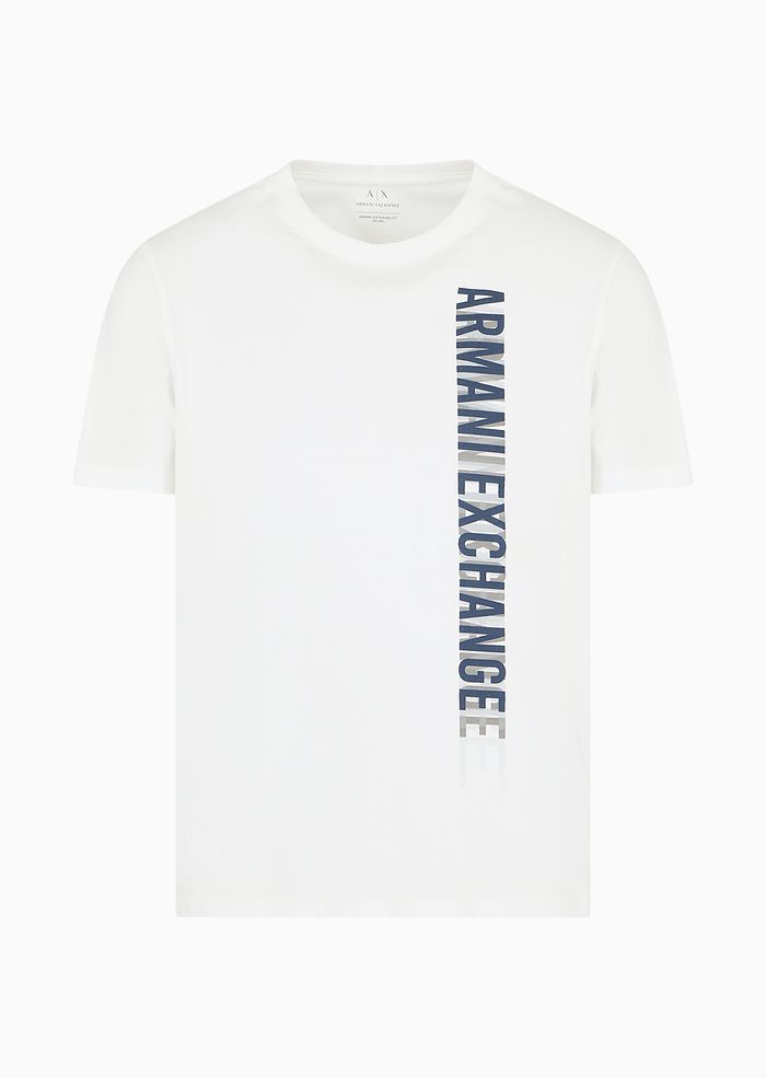 T-Shirt Men White Armani Exchange Camiseta