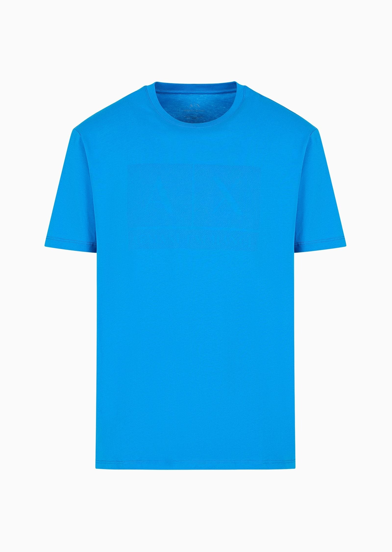 T-Shirt Men Blue Armani Exchange Camiseta