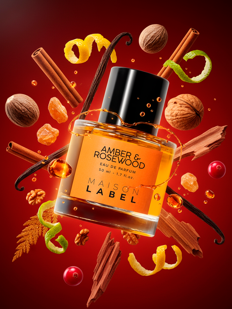 Perfume Maison Label Amber & Rosewood - Perfume